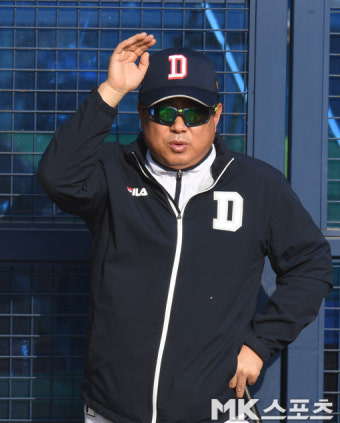 김태형 감독 `우리는 올라간다` [MK포토]