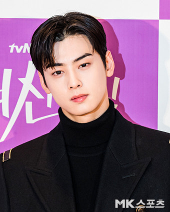 차은우 `분위기 남신 얼굴 천재` [MK포토]