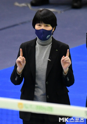 이도희 감독 `승리가 필요해` [MK포토]