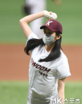 박지현 시구 나갑니다 [MK포토]