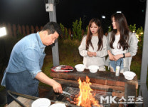 정호영 셰프 고기 굽는 남자 [MK포토]