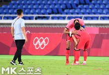 한국 축구대표팀 '멕시코전 3-6 패배' [MK포토]