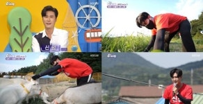 ‘6시 내고향’ 신성, 목장 일손 돕기에 도전 ‘듬직한 오빠美’