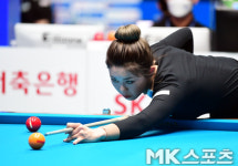 김가영 뱅크샷으로 승부한다 [MK포토]