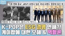 음콘협 “K팝이 환경 오염의 주된 요인?”