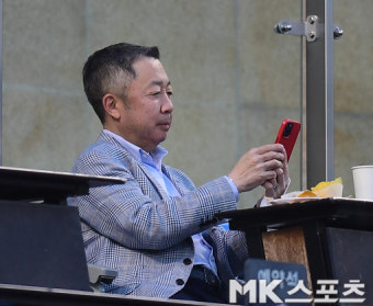 야구장 찾은 박정원 두산 베어스 구단주 [MK포토]