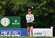 라디아 고 샷 준비 [MK포토]