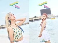 하이엘 이진·수정, 콘셉트 포토 오픈…청량+상큼+청순 비주얼