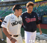 추신수 대호야, 은퇴투어 축하해 [MK포토]