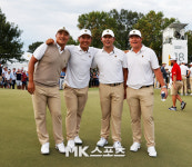 이경훈-김주형-김시우-임성재 '인터내셔널 팀 승리 안겨준 한국인 4인방' [MK포토]