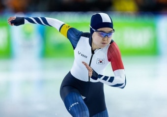 빙속 김민선 월드컵 시리즈 500m 2연속 금메달