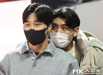이정후 ‘김하성이 좋아~’ [MK포토]