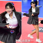 치어리더 목나경 ‘스쿨룩으로 사랑스럽게’ [MK화보]