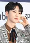 세븐틴 호시 ‘얼굴에 하트’ [MK포토]