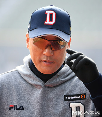 이승엽 감독 ‘감독이 된 국민타자’ [MK포토]