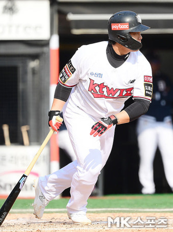 강백호 ‘WBC 복귀 첫 타석에서 안타 생산’ [MK포토]