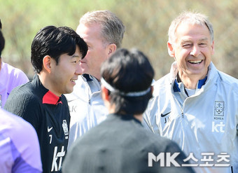 한국 축구 이끌 클린스만 감독과 손흥민 [MK포토]