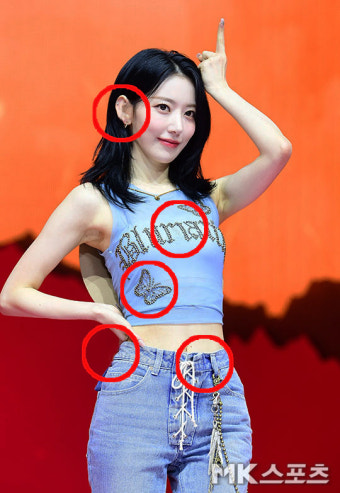 ‘르세라핌’ 사쿠라, 청순미모 ‘틀린그림찾기’ 정답