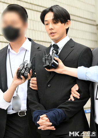 유아인 ‘구속 심사 후 유치장행’ [MK포토]