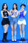 비비지 신비-엄지-은하 ‘하트 요정’ [MK포토]