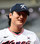 곽빈 ‘3이닝 무실점 피칭에 환한 미소’ [MK포토]