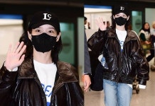‘대만 달구고 쿨하게 입국한’ 아이유, ‘공항 종결자’의 ‘레트로 스타일’
