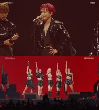 “꿈이 이뤄진 날”…에이티즈·르세라핌, 美 코첼라 홀린 퍼포먼스[MK이슈]