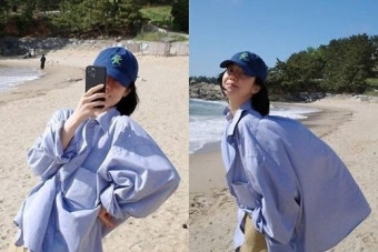 ‘44세’ 임수정, 쉬는 날 바닷가에서 “동안피부 뽐낸 청량미...차기작 ‘파인’으로 기대감 UP!”