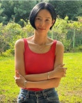 김나영, 올여름 트렌드 민소매에 청바지! 찜통더위보다 강렬한 레드 스타일링