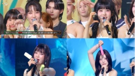 색다른 공약 실천…스테이씨, NCT WISH 제치고 ‘뮤뱅’ 1위