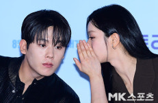 혜리-정하 ‘소곤소곤...귀엣말’ [MK포토]