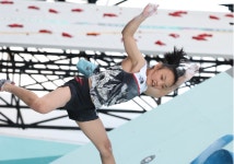 ‘스포츠클라이밍 기대주’ 서채현, 볼더링 13위…8일 리드서 결선행 도전