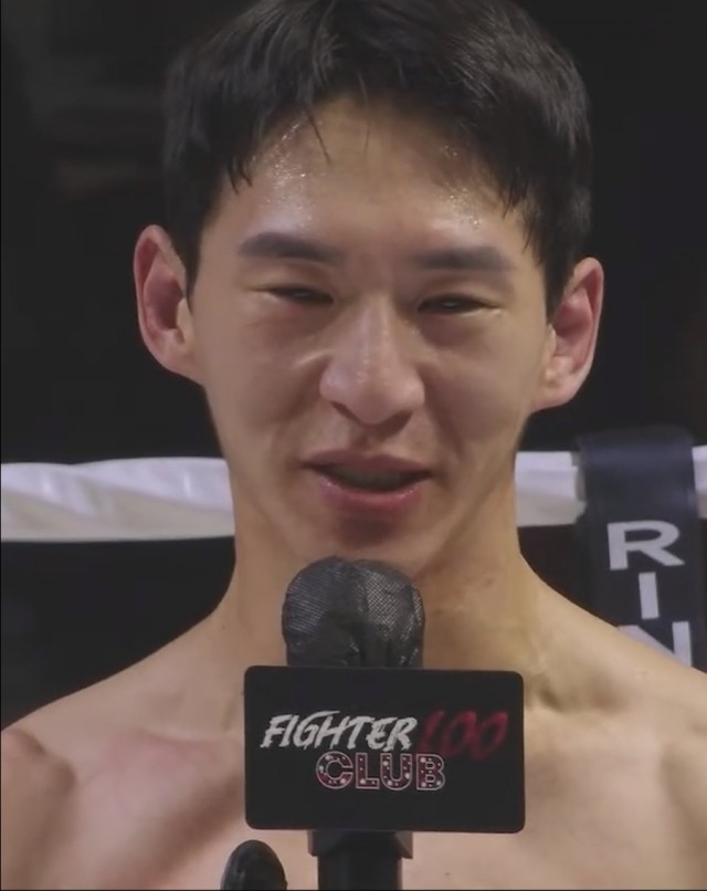 로드FC 073 특별 이벤트 매치, 윤형빈의 강인한 펀치로 밴쯔에게 1라운드 TKO 승리!
