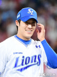 “6이닝 던져줬으면”→6.2이닝 KKKKK 1실점…‘푸피에’다웠던 삼성 원태인의 105구 역투 [MK 준PO3]