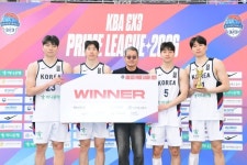 ‘대학 올스타’ 대한민국 3x3 대표팀, ‘강호’ 코스모 꺾고 프라임리그 1차 대회 우승(종합) [MK고양]
