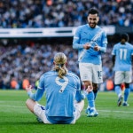 ‘홀란 쾅!’ 2위 맨시티, 역전 우승 보인다…선두 아스널 2-1 격파, 한 경기 덜 치르고 ‘3점 차’