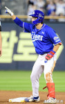 기분좋게 연패 끊었다!…‘박승규 역전 결승 투런포’ 삼성, 한화에 0-3→4-3 역전승