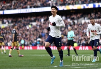 '손흥민 1골 1도움' 토트넘, 뉴캐슬 상대 5-1 대승...4위 싸움 '끝까지 간다'