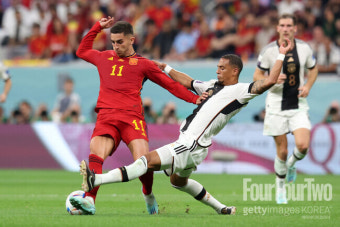 [wc.review] 승리 간절했던 독일, 스페인과 1-1 무승부...여전히 조 4위