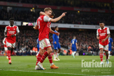 아스널, 첼시전 3-1 승리→34경기 78점 선두 탈환...맨시티 32경기 76점