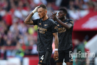 [epl.review] EPL 챔피언은 맨시티!...아스널, 노팅엄에 0-1 패→남은 일정 1경기+'1위' 맨시티와 4점 차