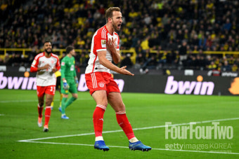 [bundes.review] 케인 해트트릭 폭발+김민재 무실점 기여…뮌헨, 도르트문트에 4-0 대승