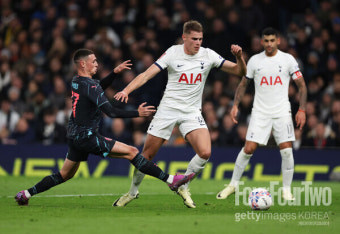 [facup.review] 징크스보다 'SON 부재'가 컸다...맨시티, 드디어 '원정 무득점' 탈출! 토트넘에 1-0 승