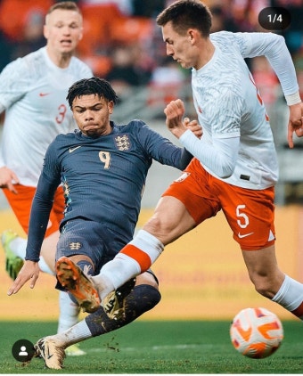 팬들 기대감 폭발!... '제2의 케인', U-20 대표팀 경기에서 24분 만에 해트트릭