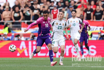 [euro.review] 역시 우승후보! '무시알라 선제골→귄도안 1골 1도움' 독일, 헝가리에 2-0 승리...16강 확정