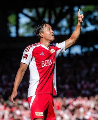 [bundes.review] '정우영 해냈다' 리그 2호 도움+풀타임…베를린, 호펜하임에 4-0 승→리그 2G 무승 탈출