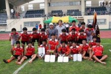 제주 U-18팀, 창단 첫 해 백록기 저학년부 정상 등극