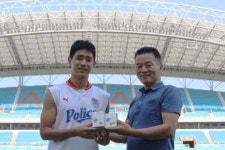 자연친화기업 우이당, 안산 축구단에 물품 후원