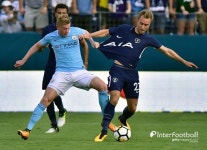 [ICC 리뷰] 스톤스-스털링 골 맨시티, 토트넘에 3-0 승...프리시즌 2연승
