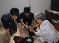 행복 나눔 서울E, 강동노인종합복지관 방문 봉사활동